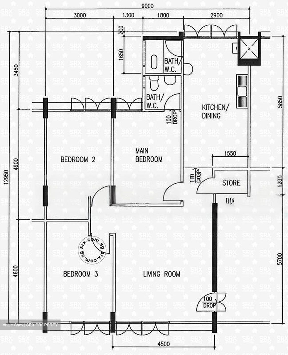 Blk 101 Hwi Yoh Court (Serangoon), HDB 4 Rooms #461926681